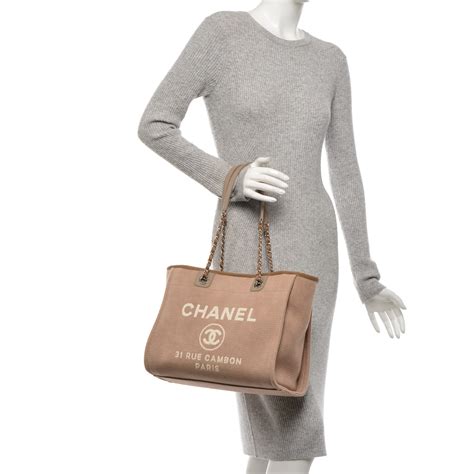 clean chanel deauville|chanel deauville tote small.